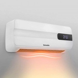 Bewello Homelux fali hősugárzó távirányítóval - 2000W -BW2026
