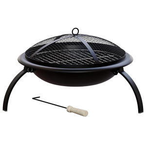 Tűzrakó és grillező, ajándék hordtáskával