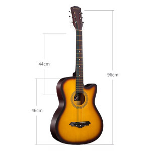 AriaTone 38 inch akusztikus gitár készlet