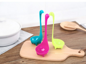 Nessie dínós merőkanál zöld