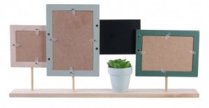 Vintage kollázs képkeret