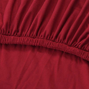 Kétszemélyes kanapévédő bordó