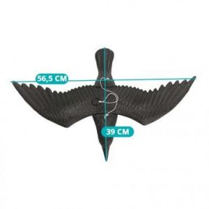 Felfüggeszthető madárijesztő