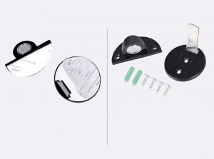 Elegáns mágneses ajtóütköző -vörös (bronz)