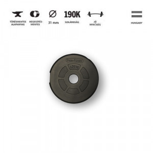 GazoFitness kézi súlyzó 2 x 8 Kg (Össz:16Kg)