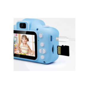 X5S Gyerek kamera 1080P HD színes szilikon borítással kék
