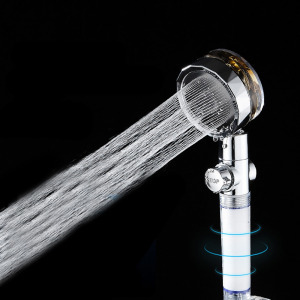 Homeland zuhanyfej, áramlás szabályzó szűrővel, arany