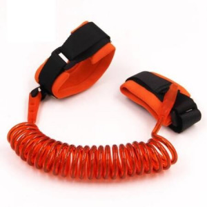 Gyerek biztonsági karkötő - narancs színben