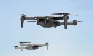 E99 Drón, 4K Kamera, repülési idő autonómiája 20 perc 100m, összecsukható, hordozó táska