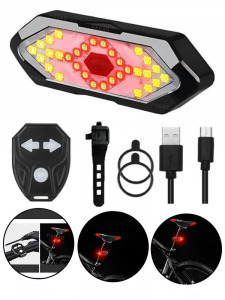 Bicikli hátsó lámpa, index