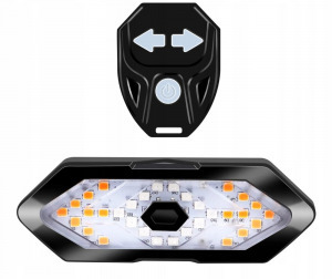 Bicikli hátsó lámpa, index