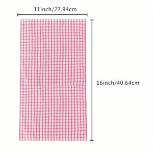 12db kockás pamut konyharuha