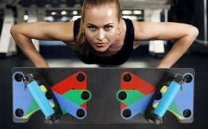 High tech összecsukható otthoni fekvőtámaszos edzést segítő tábla - push up board