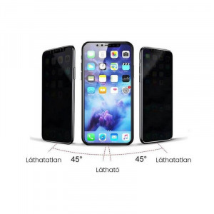 Betekintésgátló kijelzővédő fólia Iphone 7 Plus
