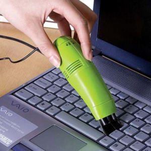 USB-s mini porszívó billentyűzethez ledes fénnyel - MS-423