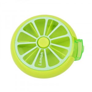 Kör alakú forgó gyógyszertároló - citrom