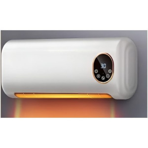 Fali hősugárzó- 1000/2000w -led kijelző