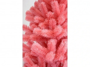 Rózsaszín műfenyő - 220cm