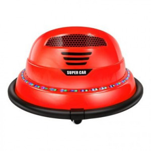 Elektromos gyermek dodzsem 6V, akku+távirányító, piros