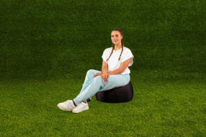 Kültéri babzsák puff - 60x40x60