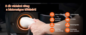 NewEnergy Mobil töltőállomás elektromos autókhoz és egyéb járművekhez AC,32A,5 méteres,EV 7 kw,type 2 csatlakozóval