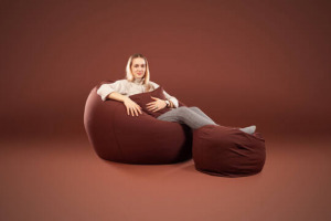 All In XXL babzsákfotel garnitúra - babzsák+puff+ajándék párna