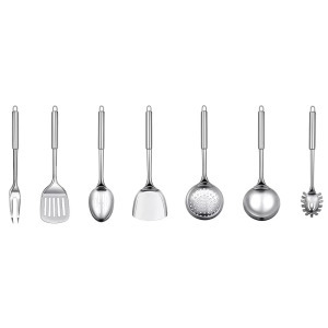 Wok serpenyő konyhai kiegészítőkkel