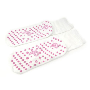 Önmelegítő fehér zokni egy pár