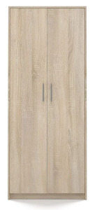 Odell Oliv 2D könyvespolc, irodaiszekrény, 74x180x35 cm, sonoma