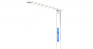 Asztali érintős LED lámpa -3 színhőmérséklet -dátum - hőmérséklet