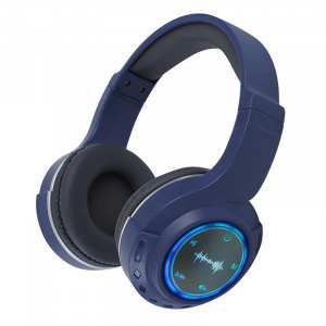 Bluetooth vezeték nélküli fejhallgató, RGB világítással, rádió funkció