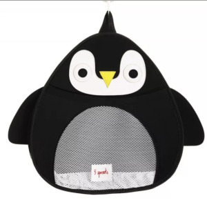 3 Sprouts fürdőszobai tároló, pingvin