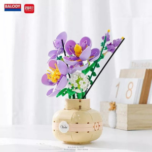 Balody Viola - Mini Blocks Virágváza építőjáték (539 db) - Aromaterápiás funkció