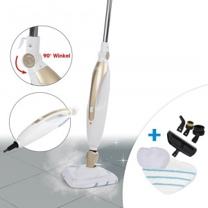 Livington Prime Steam Mop, multifunkcionális 10 az 1-ben gőztisztító