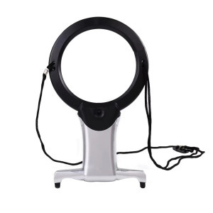 Nyakbaakasztható nagyító 2 LED-del, hidegfehér