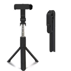 Bluetooth szelfibot tripod funkcióval, távirányítóval, 18.5cm-68cm, fekete