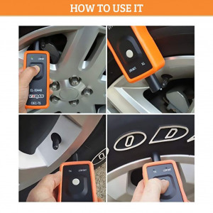 Auto guminyomás-érzékelő, újraindító RESET-elő eszköz OPEL GM járművekhez EL-50448 TPMS