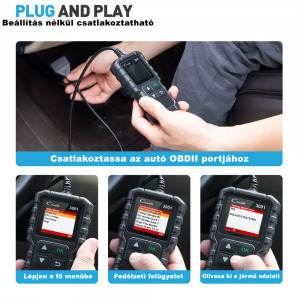 Creader 3001 OBDII hibakódolvasó