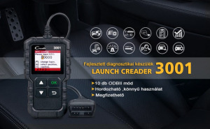 Creader 3001 OBDII hibakódolvasó