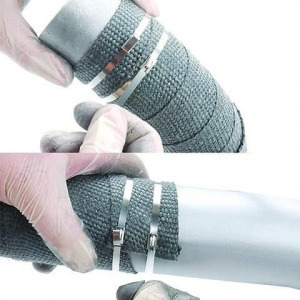 Fém gyorskötöző, kábelkötegelő -  4.6x500mm