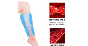 Vezeték nélküli lábmasszírozó készülék légkompresszióval - AirPulse