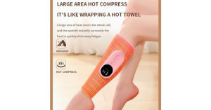 Vezeték nélküli lábmasszírozó készülék légkompresszióval - AirPulse