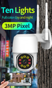 Okos wifi IP kamera EC101-X15 (360' Wifi cloud)