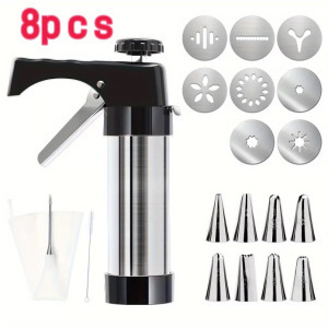 Rozsdamentes acél tésztaadagoló - kézi churros készítő több fúvókával