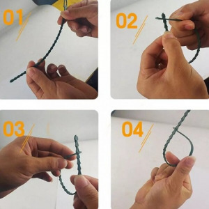 Állítható növénykötöző (100db a csomagban)