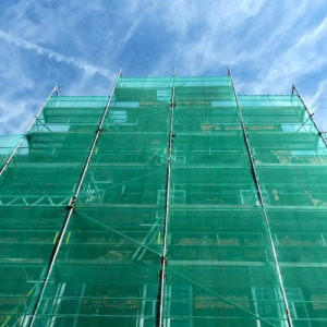 Árnyékoló háló, belátásgátló 3,07x20 m, zöld színben