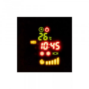 Home FKK 18 szabadon álló elektromos kandalló, 1000W/2000W