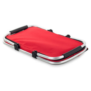 Piknik kosár thermóval - piros