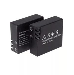 Sportkamera akkumulátor, 900mAh 3.7V, fekete