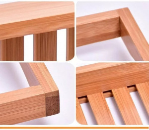 Bambusz fürdőtálca kádhoz